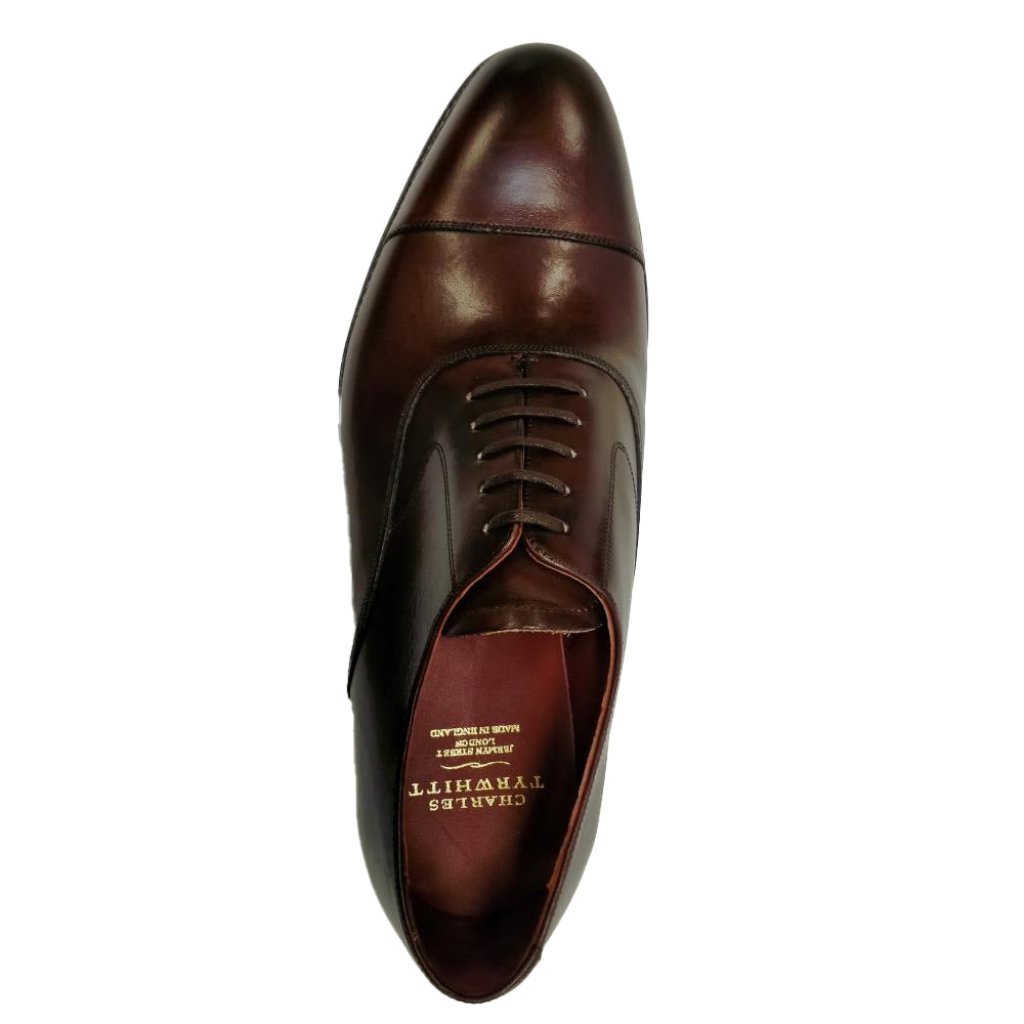 Charles Tyrwhitt Men's Brown Leather Dress Shoes Us12
